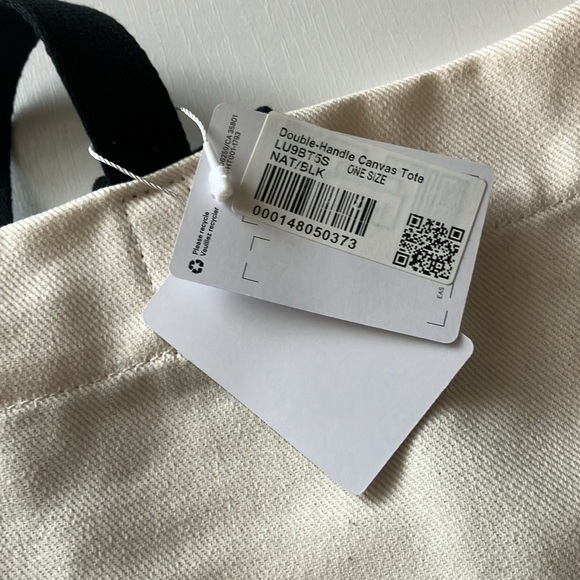 Lululemon Double Handle Canvas Tote Bag (NWT) - Picture 7 of 11